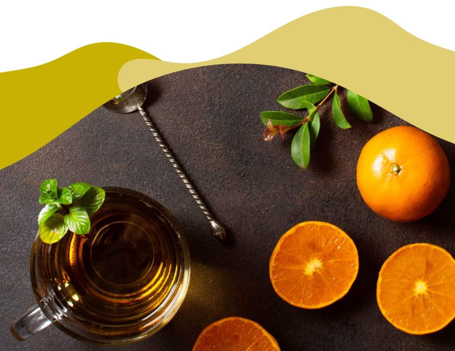 Naranja con aceite de oliva, un delicioso postre