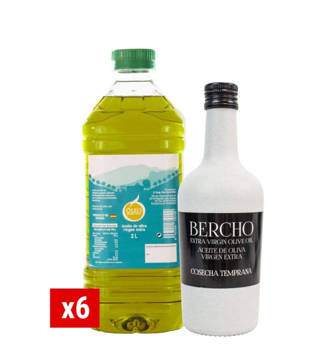 Oleobercho 6x2L + Bercho 500ml