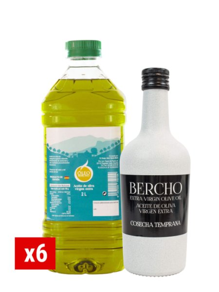 Oleobercho 6x2L + Bercho 500ml